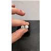 Image 4 : Platinum-Plated 2.0-Carat Each Moissanite Lab Diamond Stud Earrings GH, VVS1 with GRA Report