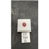 Image 1 : 6.8-Carat Natural Untreated Ruby, Oval Cut, 10.4 x 12.7 Millimeters