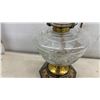 Image 4 : Collection of Four Vintage Oil Lamps Including Victorian Pressed Glass and More