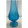 Image 5 : Vintage Art Glass Collection Including Twisted Stem Goblet, Bud Vases, and More, Tallest 17 1/2"