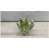 Image 8 : Vintage Art Glass Collection Including Twisted Stem Goblet, Bud Vases, and More, Tallest 17 1/2"