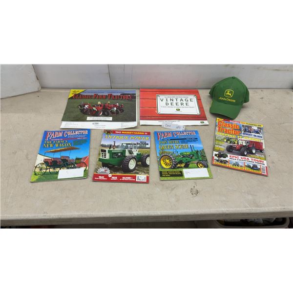 John Deere Cap, Vintage Deere and Classic Farm Tractors Calendars, Farm Collector, and More