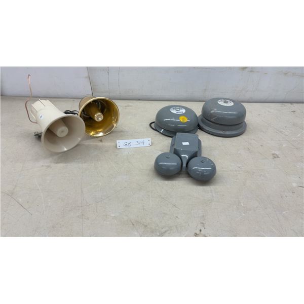 Two Outdoor Speakers, Edwards Durabel and Adaptabel Alarm Bells, and More