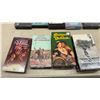 Image 8 : Collection of 46 War VHS Movies: Patton, Catch-22, The Mission, El Cid, and 2-Sided Schwarzenegger