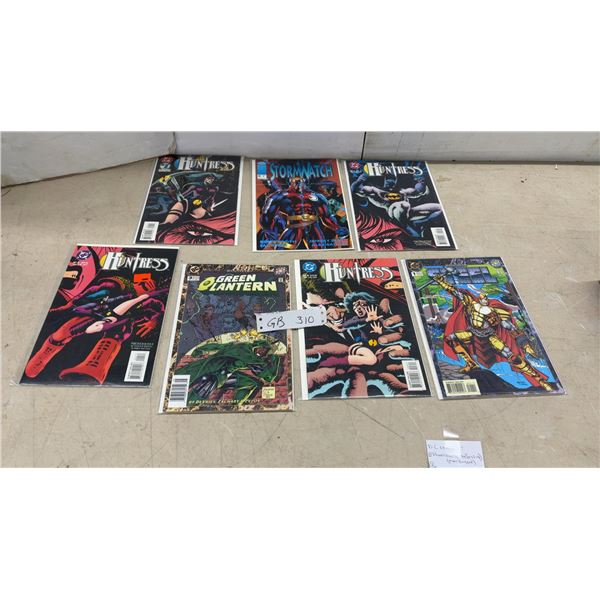 Huntress 1994 Set #1-4, Elseworlds Annual Steel #1, Green Lantern #3, Stormwatch #0 Comics