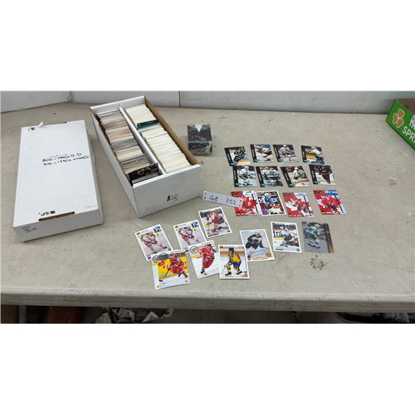 1990s Hockey Cards: Upper Deck, Parkhurst, 1991 Arena Draft Picks Factory Set, and More