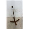 Image 1 : Vintage Iron Grapnel Anchor with Looped Eye