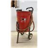 Image 1 : Power Fist Portable Sandblaster with Hose and Gun on Two-Wheel Cart