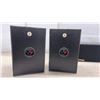 Image 3 : Abstract Acoustics Satellite Speakers Pair with Center Channel Speaker