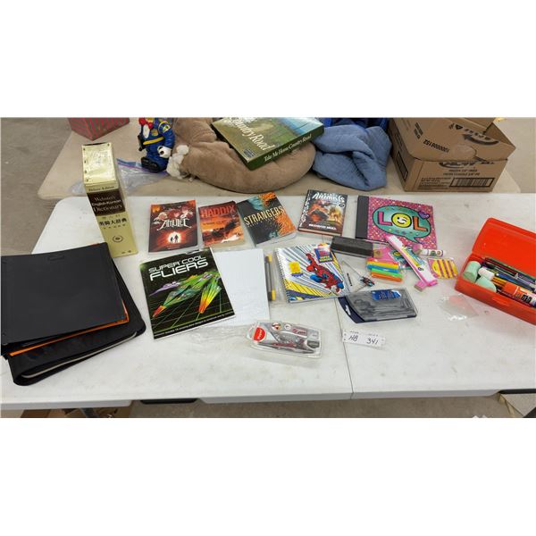 Webster's English-Korean Dictionary, Amulet Graphic Novel, Binders, School Supplies, and More