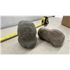 Image 4 : Six Grooved Stone Hammer Heads, Approximately 4" to 5" Each