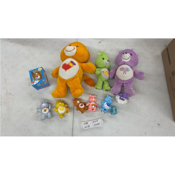 Care Bears Plush Toys, PVC Figurines, and Boxed Tenderheart Bear Figure and More