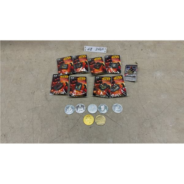 Star Wars Episode III Official 2005 Pin Collection, Commemorative Coins, and More