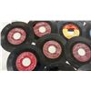 Image 3 : Collection of Vintage 45 RPM Vinyl Records, The Beatles, Ray Price, and Carry Case