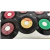 Image 4 : Collection of Vintage 45 RPM Vinyl Records, The Beatles, Ray Price, and Carry Case