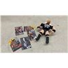 Image 6 : Stone Cold Steve Austin Action Figure, 1998 Panini WCW/nWo Superstars Photo Cards & Pogs