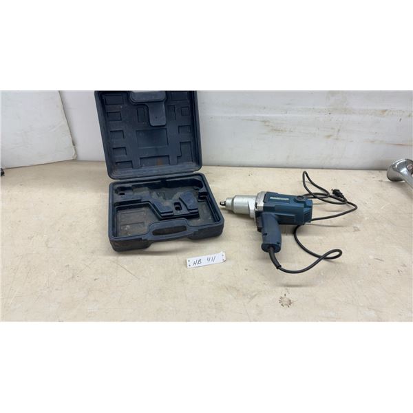 Mastercraft 1/2" Power Impact Wrench Model 54-2734-4 with Carrying Case
