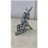 Image 2 : Chrome-Plated Sitting Donkey Hood Ornament