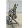 Image 3 : Chrome-Plated Sitting Donkey Hood Ornament