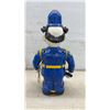 Image 3 : Vintage Battery-Operated Police Clown Toy with Baton and Handcuffs, 1960s-1970s, 13 1/2" Tall