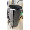 Image 1 : Chevron Cleated Conveyor Black Rubber Matting 36" Wide