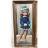 Image 2 : 2 Vintage Framed Picture of a Skater and Harelquin Girl by Eden 7.25 x 16.25