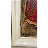 Image 5 : Vintage Pair of Alvaro Bug Eyed Children Frames Art with Original Plastic Frames 1960's. 7.5 x 16.5