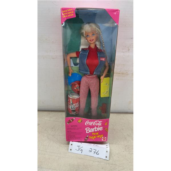 1997 Coca-Cola Picnic Barbie Special Edition Doll by Mattel, New in Box