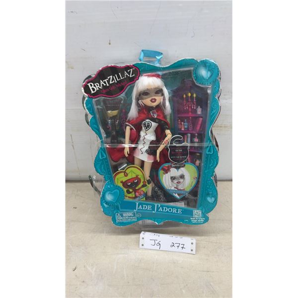 Bratzillaz Glam Gets Wicked Jade J'Adore Fashion Doll with Kissifuss Pet. Box Is Damaged, but Doll