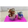 Image 3 : Two Original Mickey Mouse Figural Pitcher Creamers, Made in Japan, 1930s-1940s