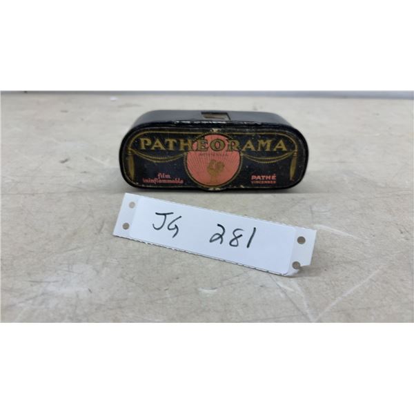 Vintage 1920's Pathé Pathéorama Film Viewer with Original Tin Cases