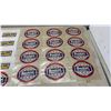 Image 2 : Twenty-Eight Vintage 5-Cent Chocolate Bar Paper Wrappers, Sweetheart Candy and Tasty Food