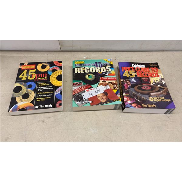 Goldmine Price Guide to 45 RPM Records 3rd, 6th, and 7th Editions (2001, 2007, 2009)