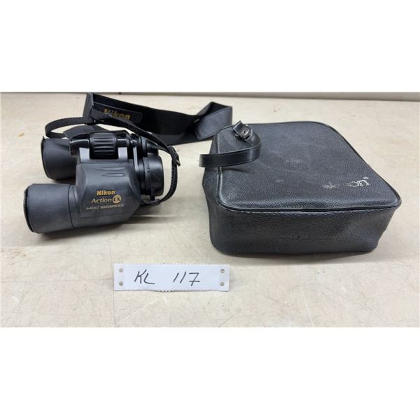 Nikon Action EX 8 x 40 8.2° Waterproof Binoculars with Strap and Case