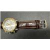 Image 4 : Swiss Military Chronograph Watch Model 59231 with Brown Leather Strap