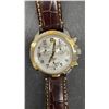 Image 5 : Swiss Military Chronograph Watch Model 59231 with Brown Leather Strap
