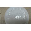 Image 4 : 3 Federal Glass White Milk Glass Mixing Bowls, 4 Iridescent Mugs, Cup with Saucer