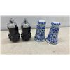 Image 7 : Assorted Ceramic Vases, Milk Glass Compotes, Salt and Pepper Shakers, and More