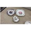 Image 10 : Gladstone Bone China Laurel Time Rhododendron Plate, Imari Style Plate, 2 Wedgewood Bowls
