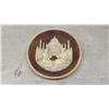 Image 2 : Carl Romanelli Taj Mahal Lovers Plate, & 2 Calla Lilly Garden Collecto Flower Garden Plates