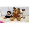 Image 5 : Plush Stuffed Animal Collection Including Gorilla, Moose, Elephant