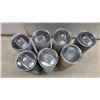 Image 6 : Set of Seven Assorted Printed Insulated Skinny Tumblers with Lids
