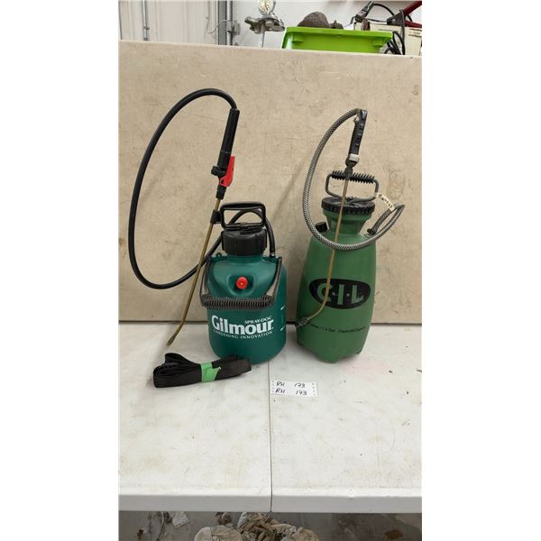 Gilmour Spray-Doc 1000P 1 1/2-Gallon Pump Sprayer and C-I-L 1.5-Gallon Pump Sprayer