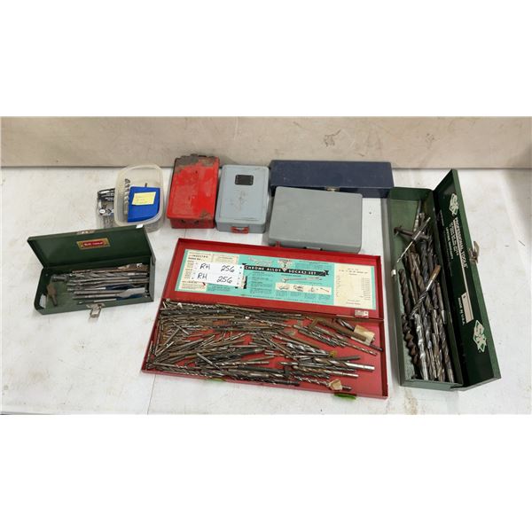 Boxes of Drill Bits
