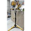 Image 4 : Smart Electrician Portable Twin-Head Halogen Work Light on Collapsible Tripod Stand