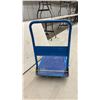 Image 3 : Blue Steel Folding Platform Hand Truck with Casters
