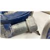 Image 5 : Two 3" PVC Lay-Flat Discharge Hoses with Aluminum Camlock Quick-Connect Fittings