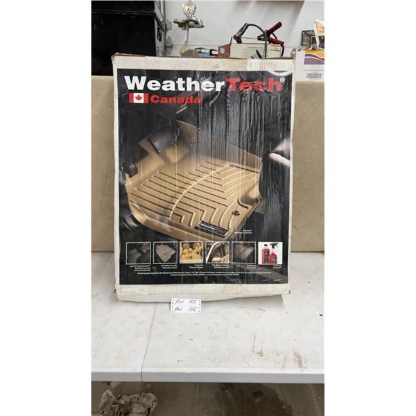 New WeatherTech FloorLiner Floor Mats for 2009 and Newer Ford Flex, Part No. WT453121