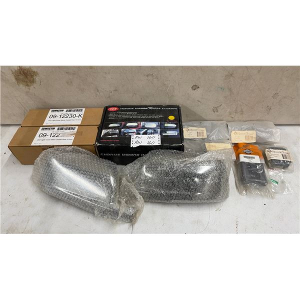 Light Bar Covers and 09 Dodge Ram Chrome Mirror Covers