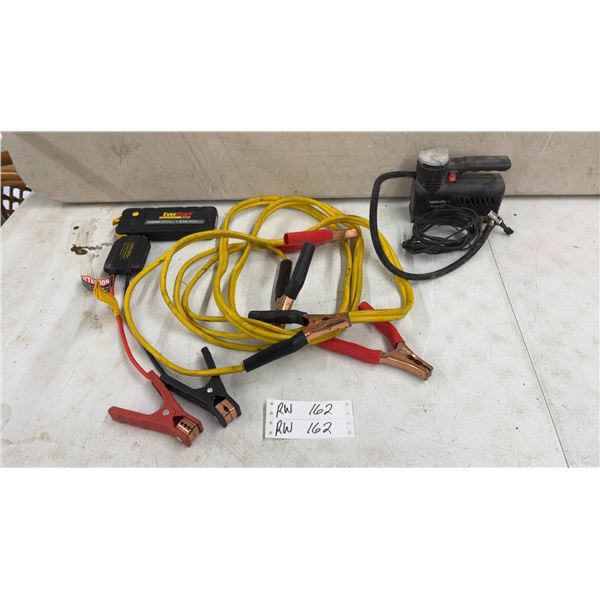 EverStart Maxx 1200A Portable Jump Starter, Jumper Cables, and 12v Air Compressor